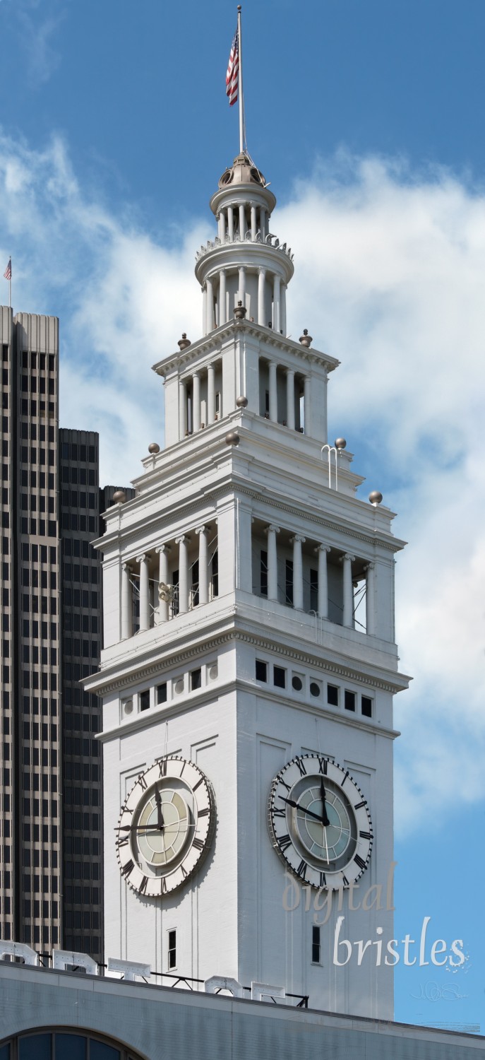 San Francisco's waterfront landmark - the Ferry Building Clock Tower