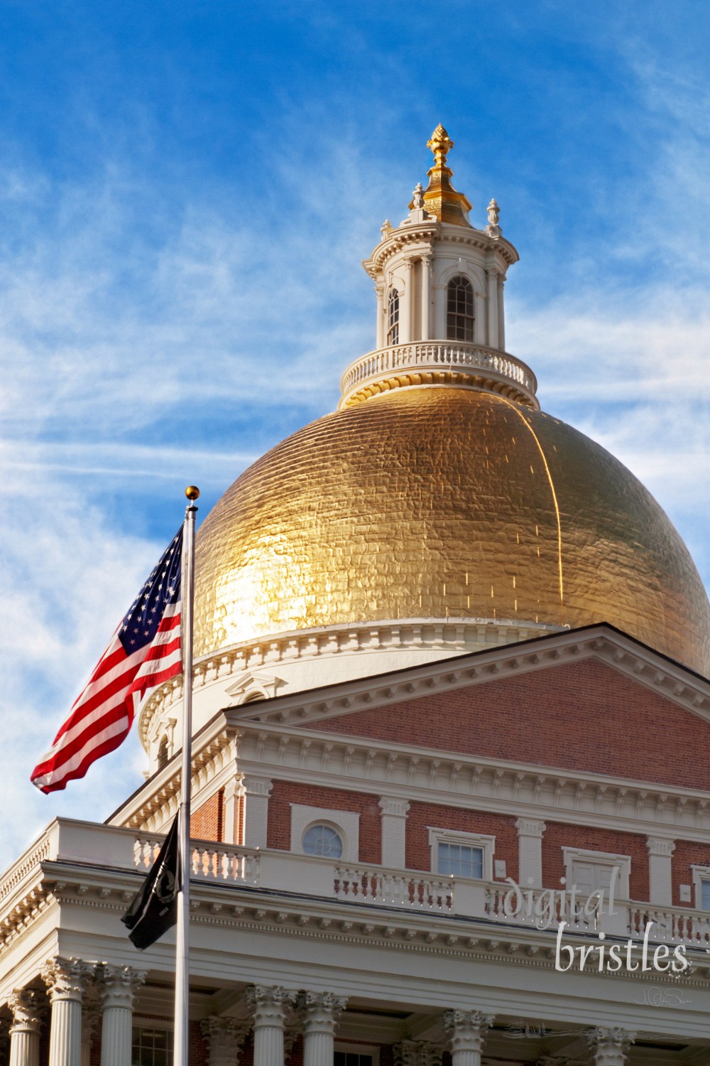 Massachusetts State House dome, Boston