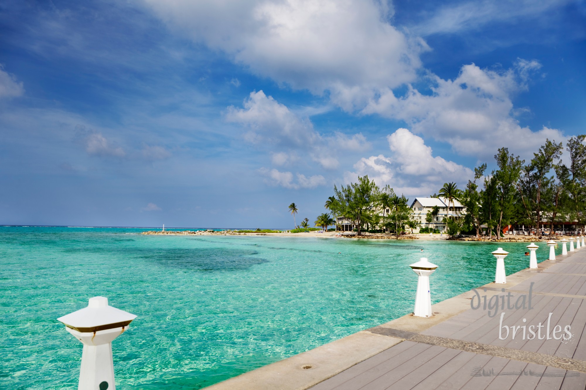 Dock at Rum Point, Grand Cayman