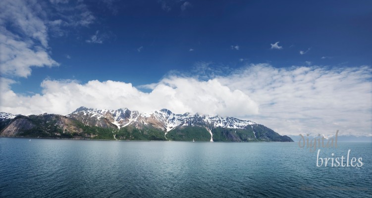 Entrance to Glacier Bay National Park, Alaska